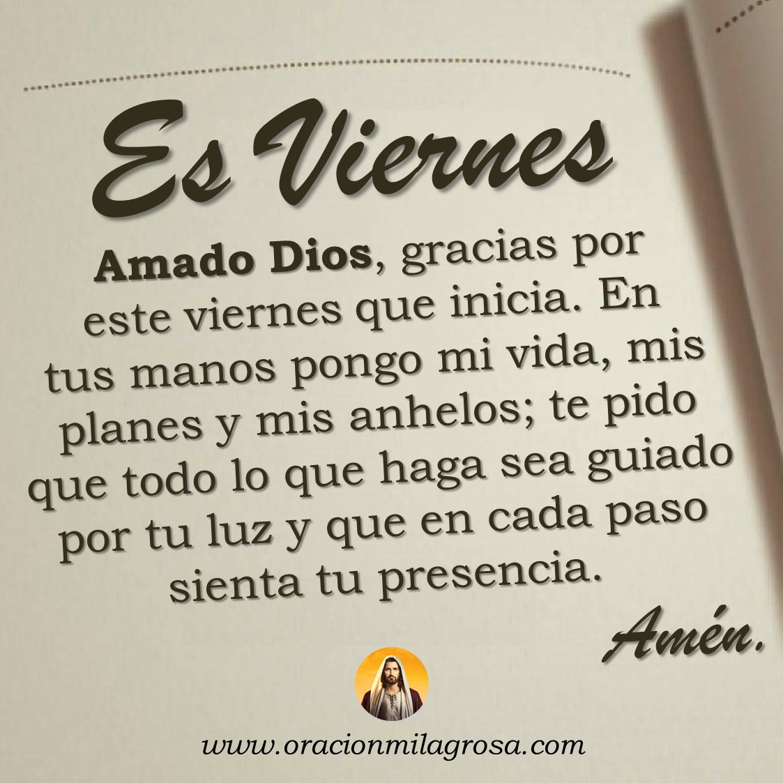 oracion_milagro's tweet photo. Oración para hoy viernes 16 de mayo 👉 https://t.co/npznRxFMTX ✨ https://t.co/uxn5yovT8F