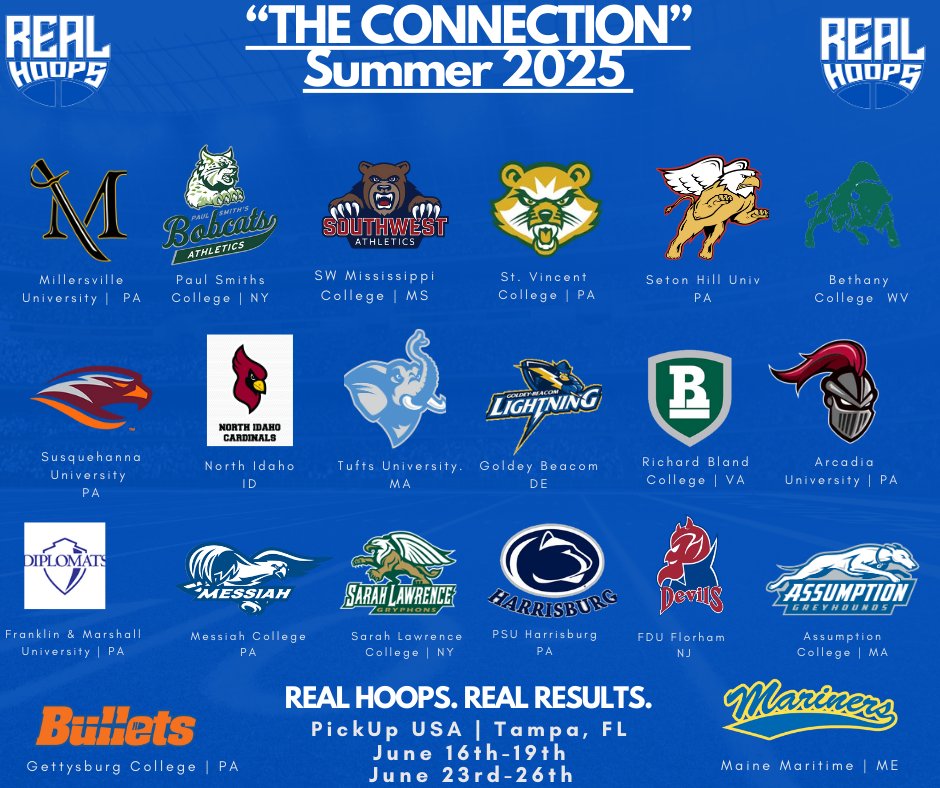 _KevinDriscoll's tweet photo. The @Realhoops_FL Connection Is Starting To Heat Up!!!
20+ College Coaches Already Booked Their Flights To Tampa. 

10 States Represented 
PA | NJ | NY | DE | MA | ME | WV | MS | WV | ID 

Multiple Levels Represented 
| D2 | D3 | NJCAA D1 |

#RealRecruitment #RealDevelopment #RealHoops