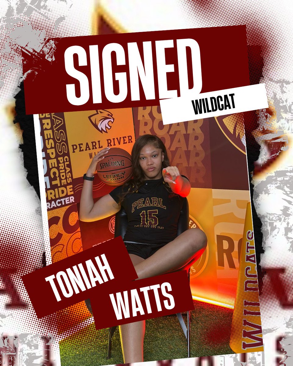 Pearl River Women’s Basketball (@pearlriverwbb) on Twitter photo 🔴WILDCAT WBB SIGNEE🟡
Center <a href="/tdhaqt_/">Toniah Watts</a> 🌊🏀🐾
✅ Solid Rebounder
✅ High Motor
✅ Rim Protector 🔴WILDCAT WBB SIGNEE🟡
Center <a href="/tdhaqt_/">Toniah Watts</a> 🌊🏀🐾
✅ Solid Rebounder
✅ High Motor
✅ Rim Protector