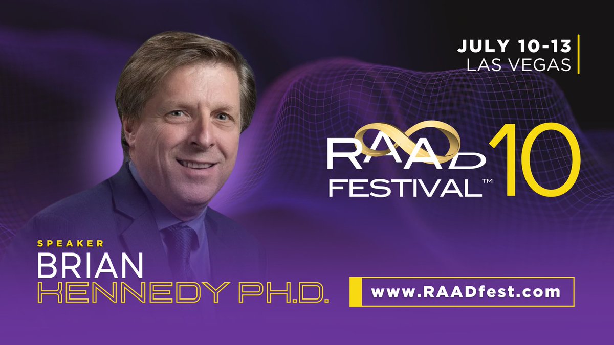 Welcome Brian Kennedy (<a href="/BKennedy_aging/">Brian Kennedy</a>)  to RAADfest 2025! 
RAADfest.com/speakers 
<a href="/rlecoalition/">Coalition for Radical Life Extension</a> <a href="/JamesRstrole/">James Strole</a> 
<a href="/LongevityEVF/">Longevity Escape Velocity Foundation</a> <a href="/aubreydegrey/">Aubrey de Grey</a>