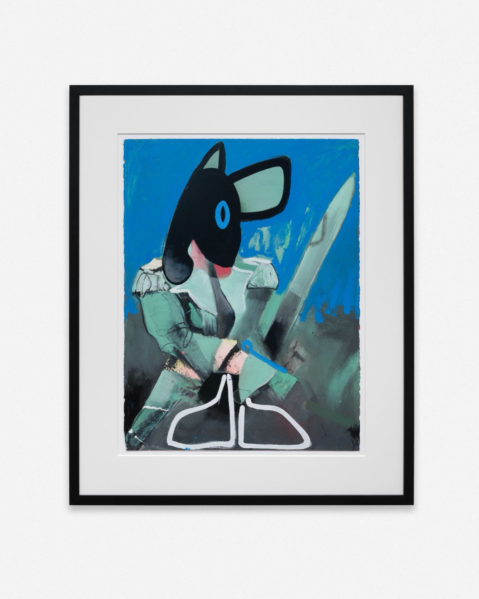 AlmineRech's tweet photo. #AlmineRechisdelighted to announce that #MarcusJansen’s works #ColonialistWarriorwithMask, and #ALookintheMirror, from 2022, are now part of the permanent collection of #TheJohnandMable RinglingMuseumofArt, #Florida. https://t.co/fFvZAfXdp3