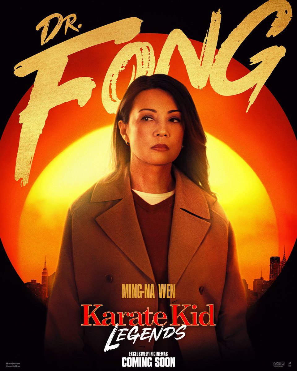 MingNaDaily's tweet photo. #DrFong US and international posters for #KarateKidMovie. 🥋❤️ #MingNaWen https://t.co/aNNO5XCEjV