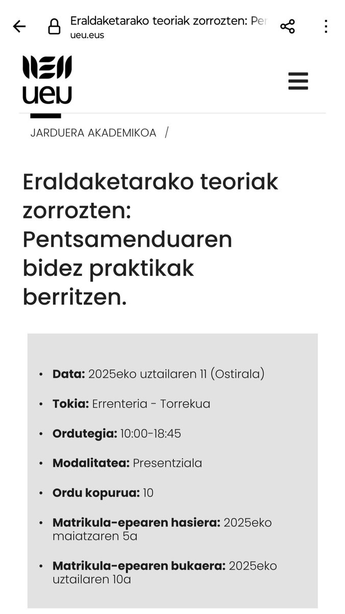 construktsia's tweet photo. Ale, ba izena emanda @ueu_orokorra ren marabilla honetan. Gauza interesgarri burutsu arraroak ikasteko prest!!
#ElkarEkin #UI51 https://t.co/d2DlsZSK3m