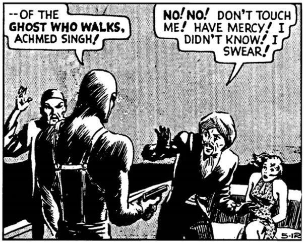 Chronicle_Tweet's tweet photo. This week back in 1936, we were introduced to the moniker Ghost Who Walks for the first time.
@ComicsKingdom @KingFeatures
#ThePhantom #Phantom #HappyPhantoming #RayMoore #LeeFalk #NewspaperComics #NewspaperStrips #kingfeaturessyndicate #ComicsKingdom https://t.co/lMJc8EHEwD