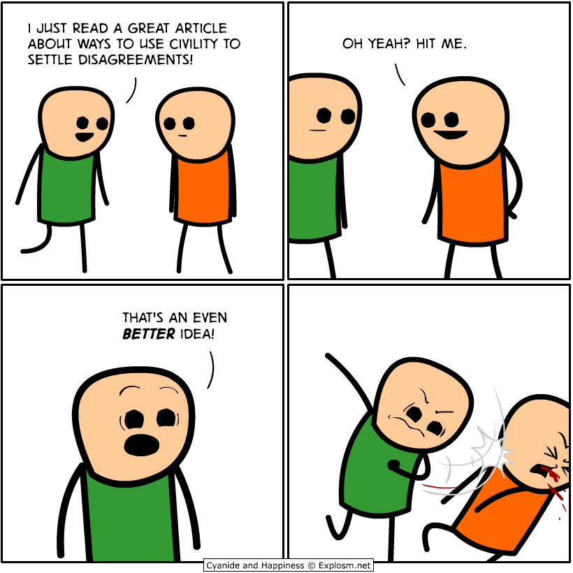 Explosm's tweet photo. Slap of reality https://t.co/WKavGWpU1i