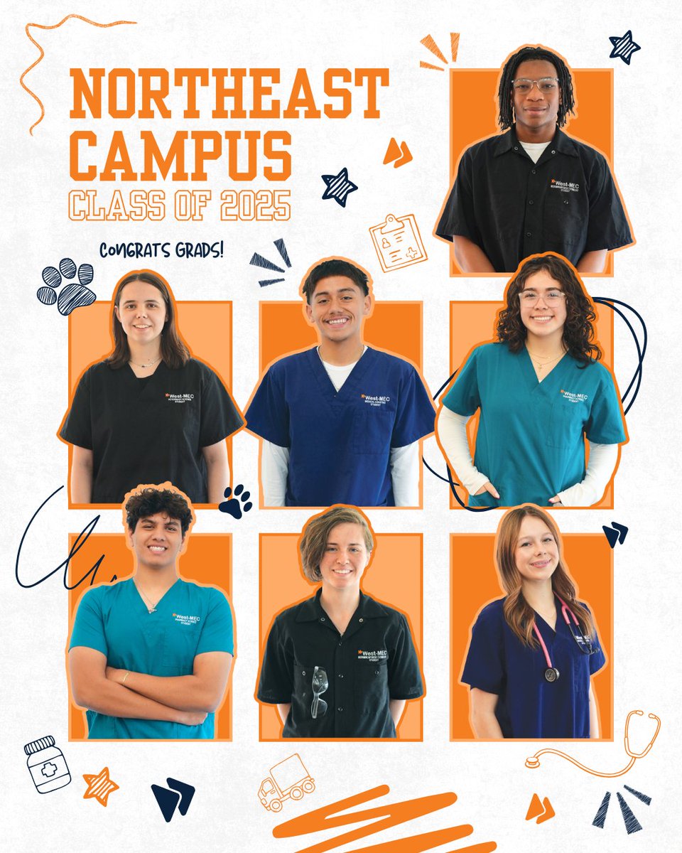 The wait is almost over! ✨

9 days until we come together to honor the hard work and perseverance of West-MEC’s students during the Recognition Ceremony season! 🌟 

#WestMEC #CareerTechEd