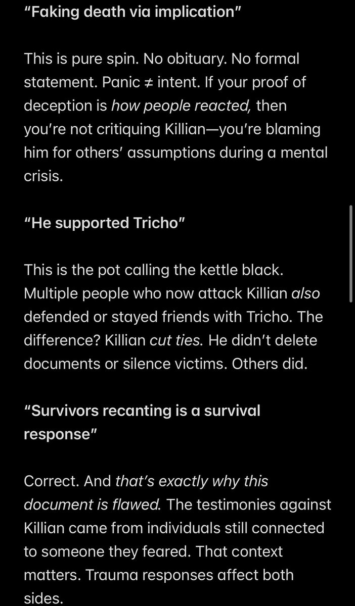 CrowleyGOI's tweet photo. Here’s a response to @ThiefOfADHD recent post of an anon who wanted to make a statement about me. 

Im responding to all the ‘points’ made . I will be linking the actual post  blow. 🧵 https://t.co/IrAV6jB3cz