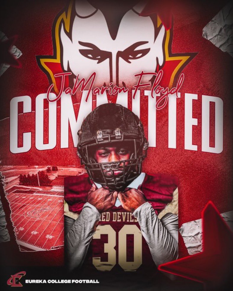 JaMarion Floyd (@lmannni) on Twitter photo I am committed to furthering my academic and athletic career at THE Eureka college‼️
(Graphic made by: <a href="/1AEPHOTOS/">One AE Photos</a>) I am committed to furthering my academic and athletic career at THE Eureka college‼️
(Graphic made by: <a href="/1AEPHOTOS/">One AE Photos</a>)