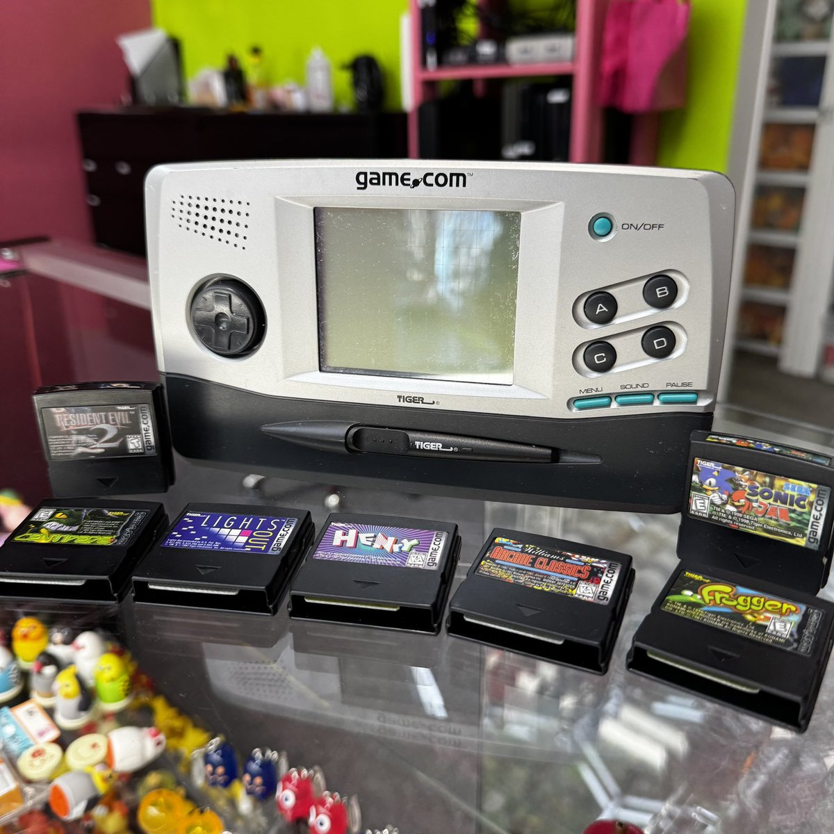 Oh yeah. Now it’s gaming time. Now available