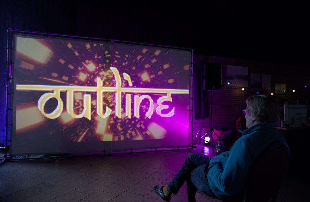 In two weeks Outline demoparty takes place, don't miss it! A limited number of tickets is still available, sign up now on our website ( outlinedemoparty.nl/register.html ). First come, first served!