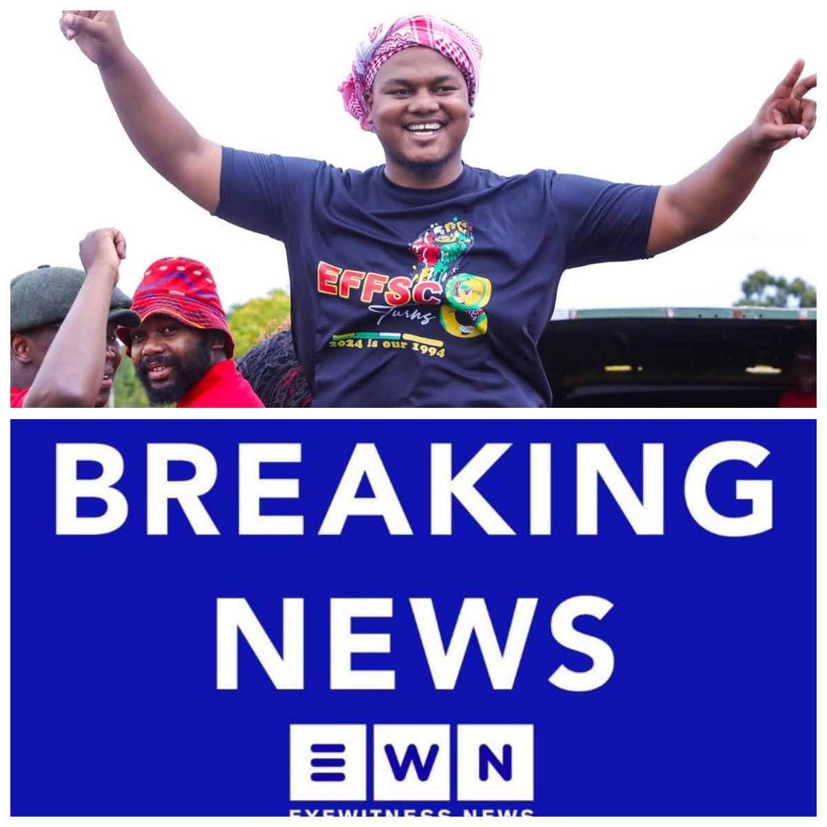 BREAKING NEWS] Commisaar Sihle Lonzi just stopped  Gwede Corruption in less than 48 hours 🔥🔥🔥🔥.
#ThankYouEFF