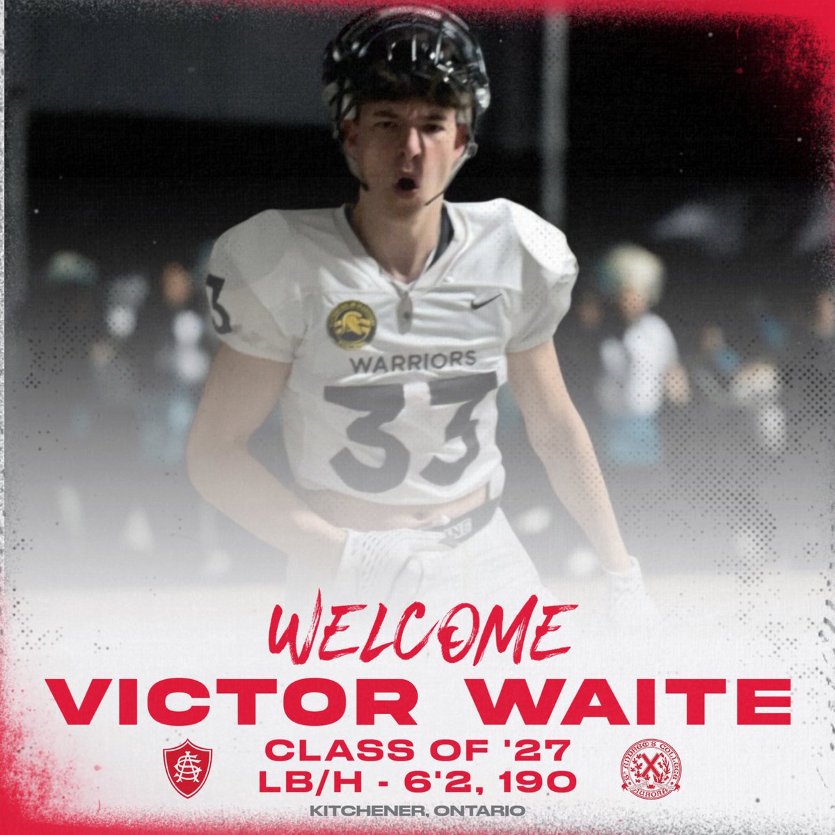 We are excited to welcome 6’2, 190 lbs H/LB Victor Waite to the SAC Football Family!  ❌
Let’s work!
#team126 
#bilaidir