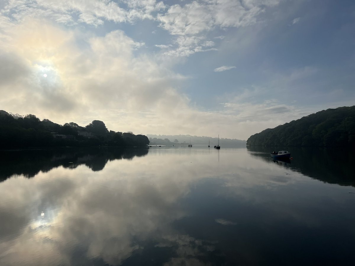 EvocativeCorn's tweet image. Morning reflections on the day ahead #Cornwall