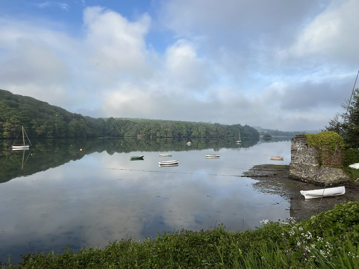 EvocativeCorn's tweet image. Morning reflections on the day ahead #Cornwall