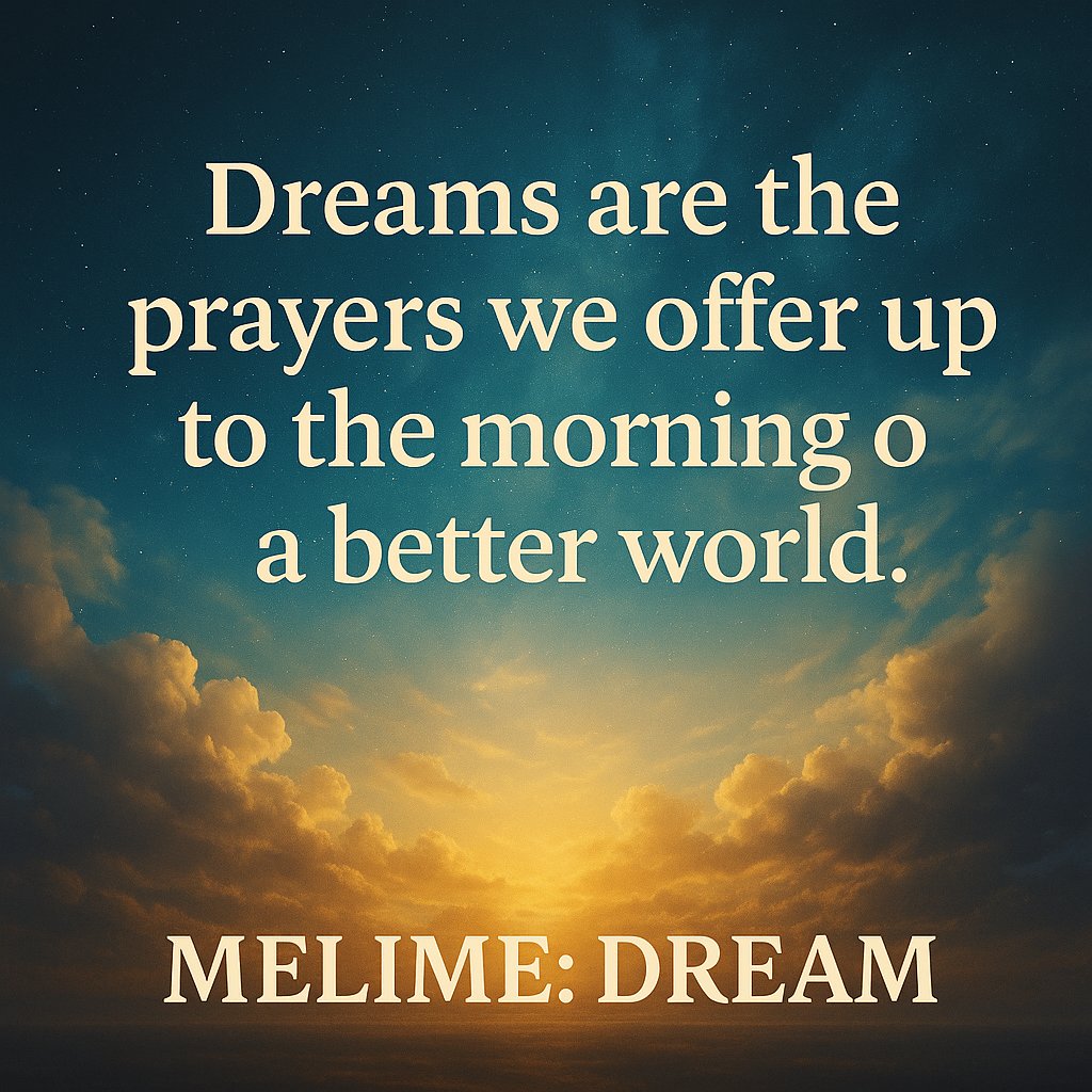 melimecoin's tweet photo. 🌱 You don't need a title to be a healer of the planet.
All it takes is your presence combined with the positive intention of millions...
This is the silent magic the world needs.
MELIME: DREAM
💛 https://t.co/uQA1iC4faw
#MELIME #DREAM #CryptoWithPurpose https://t.co/TtMTZxbC3X