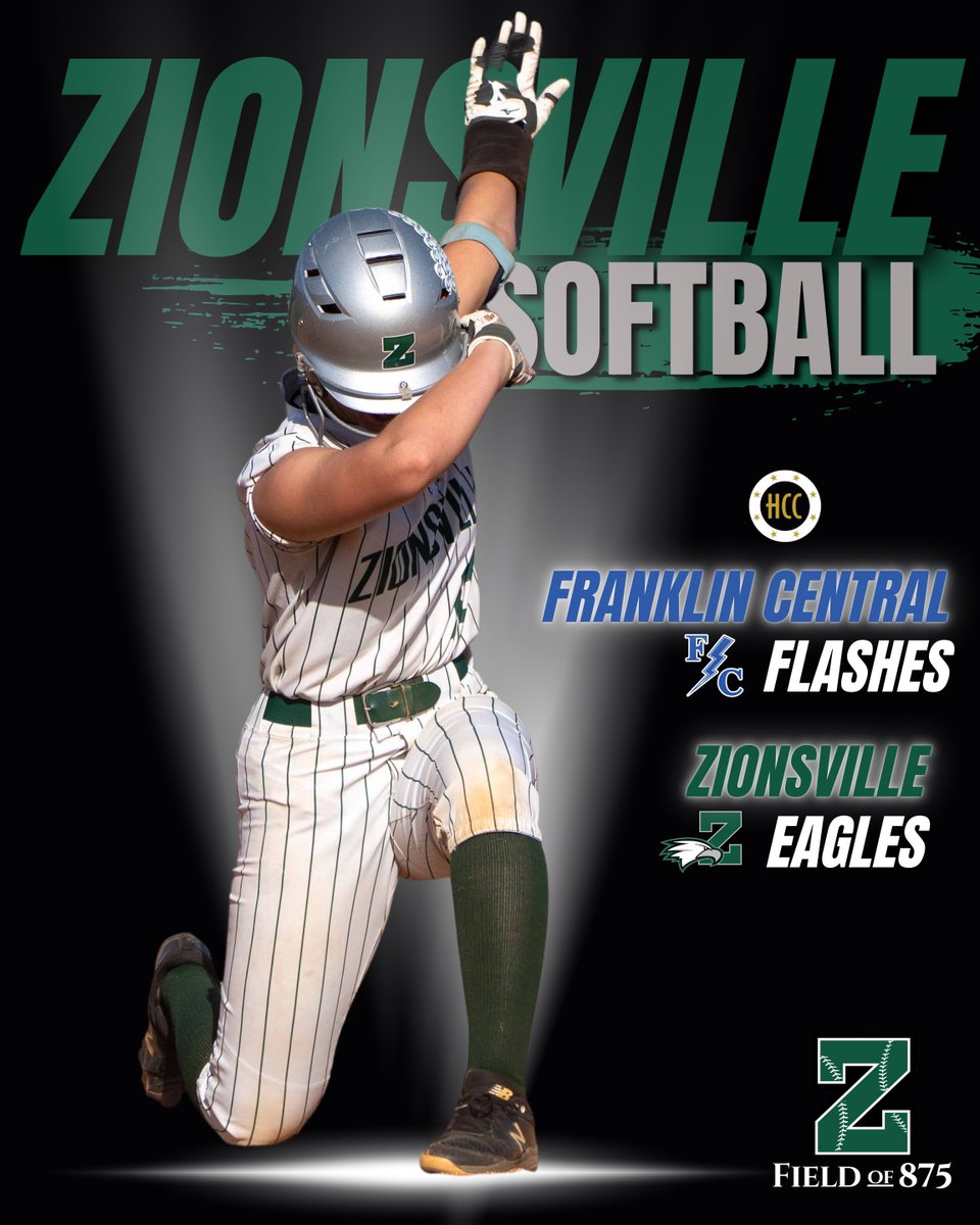Zionsville High School Athletics (@zcseagles) on Twitter photo π₯ SOFTBALL π₯ Good luck to <a href="/ZCHSSoftball/">Zionsville Softball</a> as they host <a href="/FCFlashes/">Franklin Central Athletics</a> today at the Fields of <a href="/875Complex/">Zionsville High School Athletics Complex</a> ! First pitch is set for 6PM. GO EAGLES!!
<a href="/HoosierCConf/">Hoosier Crossroads Conference</a>
ποΈ public.eventlink.com/tickets?t=1028β¦ π₯ SOFTBALL π₯ Good luck to <a href="/ZCHSSoftball/">Zionsville Softball</a> as they host <a href="/FCFlashes/">Franklin Central Athletics</a> today at the Fields of <a href="/875Complex/">Zionsville High School Athletics Complex</a> ! First pitch is set for 6PM. GO EAGLES!!
<a href="/HoosierCConf/">Hoosier Crossroads Conference</a>
ποΈ public.eventlink.com/tickets?t=1028β¦
