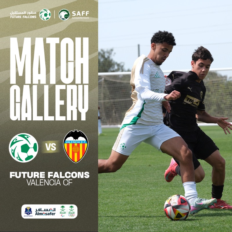 SSDFT_EN's tweet photo. 📸 𝐌𝐀𝐓𝐂𝐇 𝐆𝐀𝐋𝐋𝐄𝐑𝐘 | Future Falcons 🆚 @valenciacf_en

#SaudiFutureFalcons 🇸🇦⚽