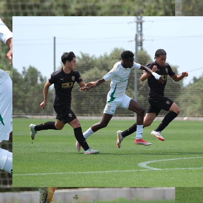 SSDFT_EN's tweet photo. 📸 𝐌𝐀𝐓𝐂𝐇 𝐆𝐀𝐋𝐋𝐄𝐑𝐘 | Future Falcons 🆚 @valenciacf_en

#SaudiFutureFalcons 🇸🇦⚽