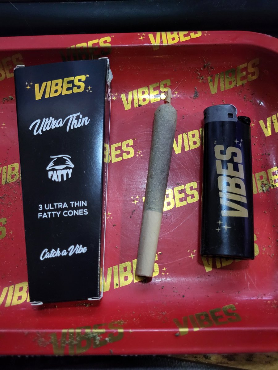 SithKittenGami1's tweet photo. Having a Fatty for breakfast. @Vibes_Papers @ChronicSession https://t.co/LdJeY5f1NY