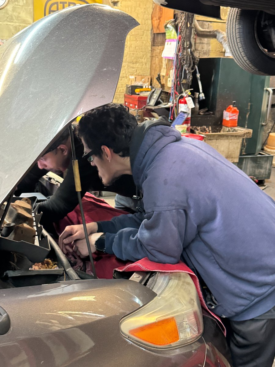 Huge thanks to Borker Transmission Service for an awesome work-based learning experience for our BHS student, Omar! He's getting great hands-on car repair skills &amp; building a strong foundation for his future. We appreciate your partnership! #workbasedlearning #BHS  #careerready
