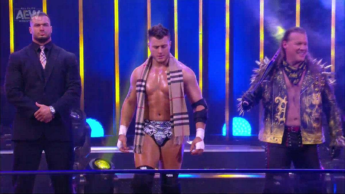 WardlowFansite's tweet photo. #AEWDynamite January 2021 Screencaptures: https://t.co/AVULfxnsCZ - @RealWardlow
#Wardlow #WardlowsWorld #AEW #AEWDynamite https://t.co/t7grHRxuMR