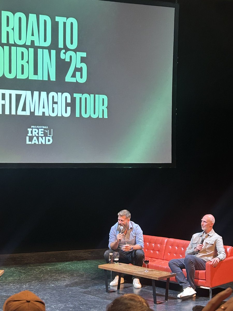 Excited to be at #Fitzmagic tour 🏈🏈 <a href="/neilreynoldsnfl/">Neil Reynolds</a> <a href="/NFLIreland/">Pro Football Ireland</a>