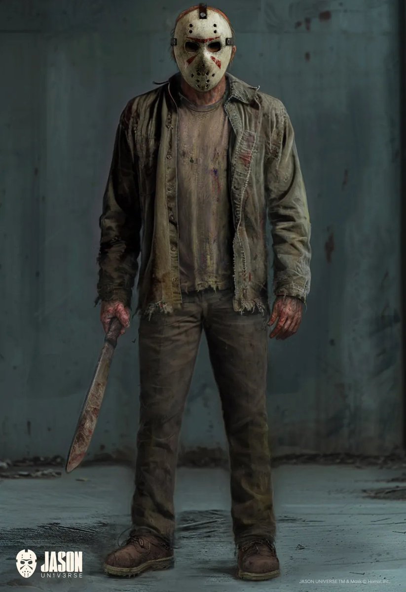 CultureCrave's tweet image. Official look at the Jason Voorhees redesign 🔪
It will be used in upcoming 'Friday the 13th' movies and video game adaptations
