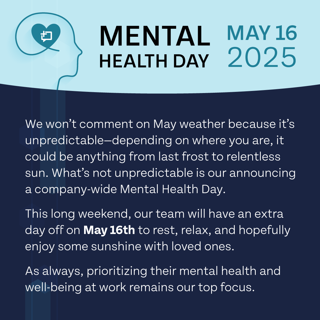 May weather may be unpredictable—but our commitment to mental health never wavers. 

#MentalHealthMatters #LifeAtThoughtExchange