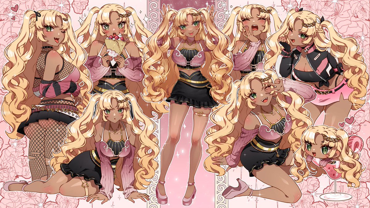 kwistinas's tweet photo. My design is FAR too perfect to get ghosted by artists the way I do. Is there anything I should consider adding? Is this something that’s too good to remove from my vtuber design? 🥹 Help! https://t.co/r2xPwF5jiM
