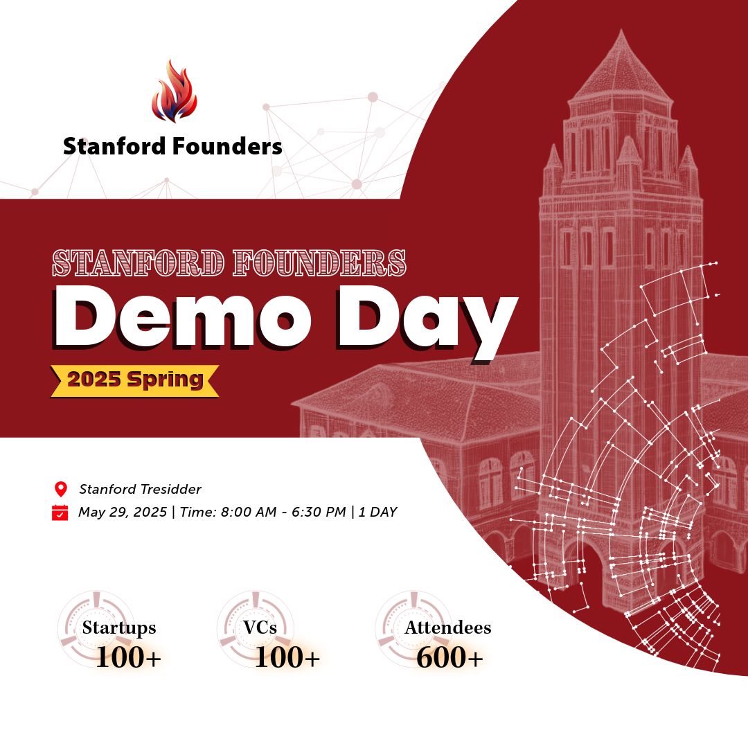 rajan_vaish's tweet image. Excited to be on the panel at the Stanford Founders Demo Day. I'll be at @Stanford and around the Bay Area later in May, feel free to DM me, and let's catch up! :)