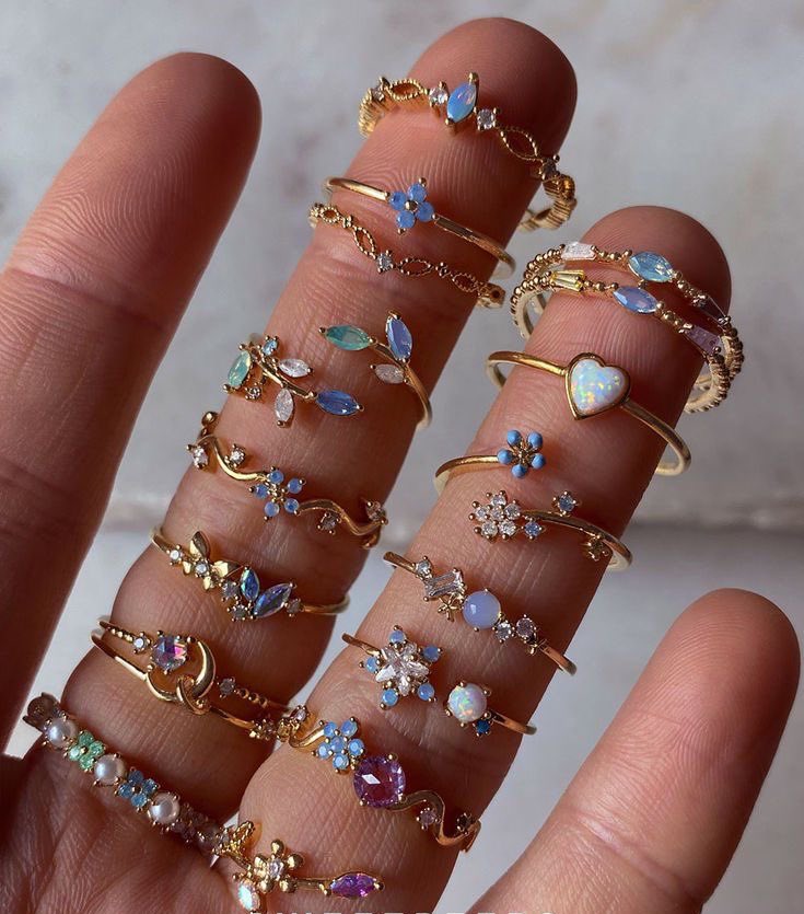 blue rings ✨
