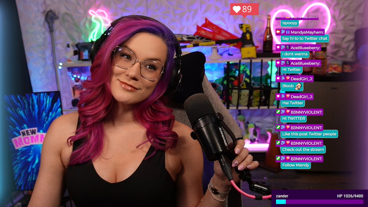 oh hi 💞

LIVE NOW
Twitch.tv/MandysMayhem