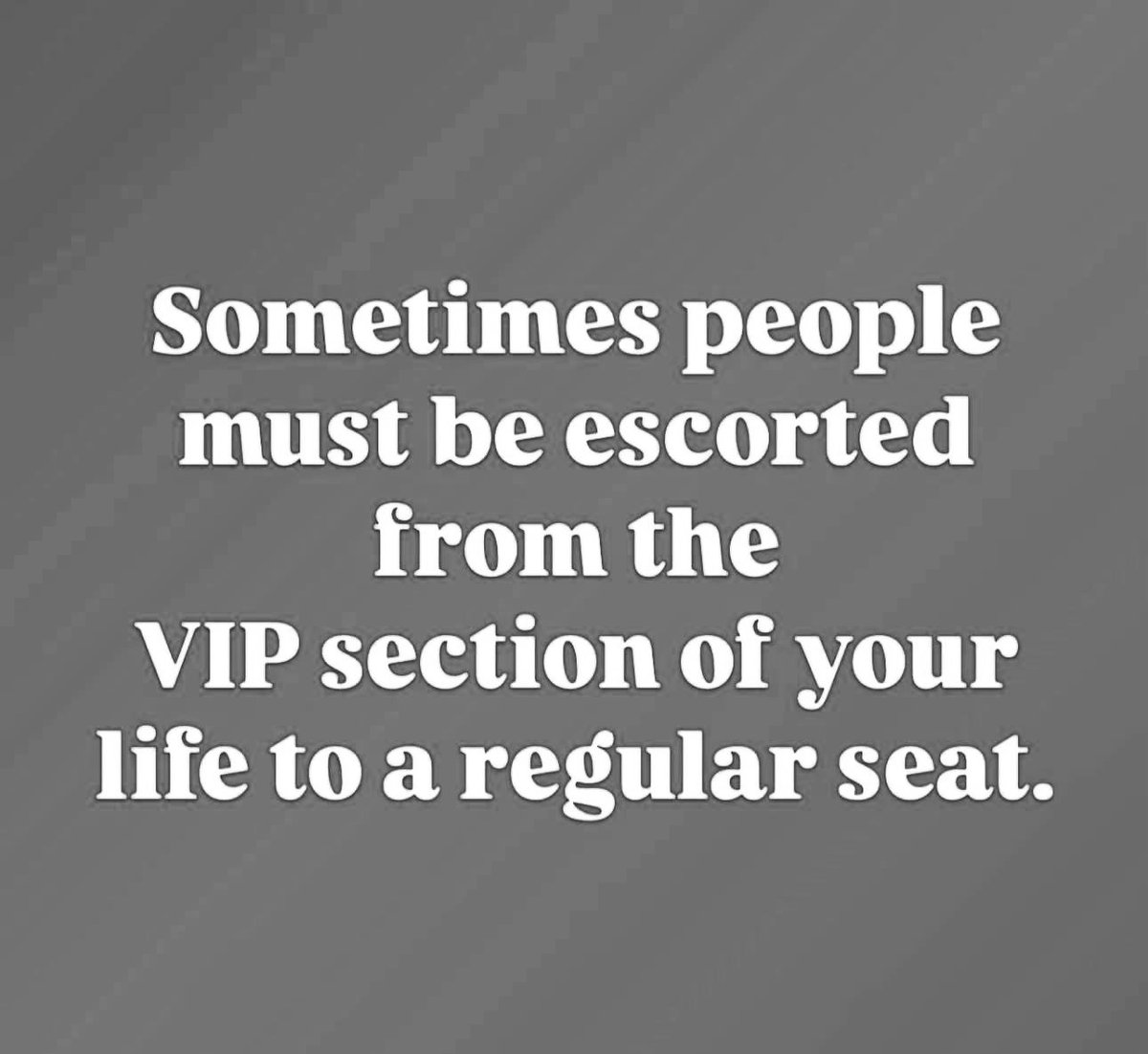 Know your people……