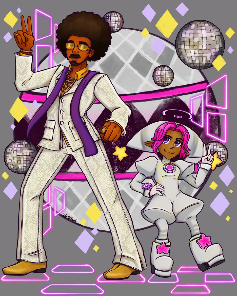 Final stage! I actually didn’t think I’d make it this far and draw everyone but it’s honestly been such an adventure. Idk what to do with myself(hahaha jk). Disco and TheLast to finish this series off. Planning to make a compilation shortly!~ #ddr_art #dancedancerevolution