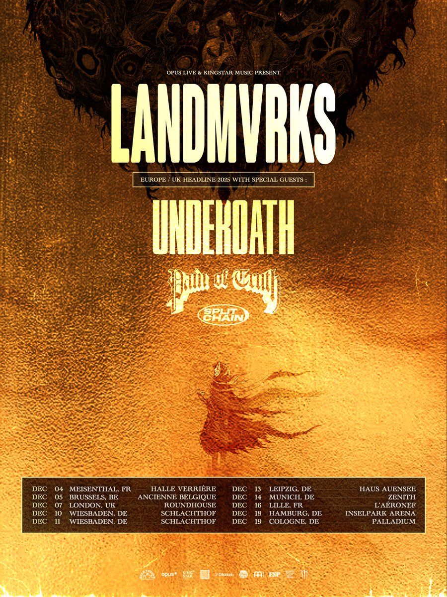 Underoath (@underoathband) on Twitter photo Tickets for our EU/UK <a href="/LANDMVRKS/">πππππππππ</a> tour are on sale now + new added show in Belgium. Underoath777.com Tickets for our EU/UK <a href="/LANDMVRKS/">πππππππππ</a> tour are on sale now + new added show in Belgium. Underoath777.com