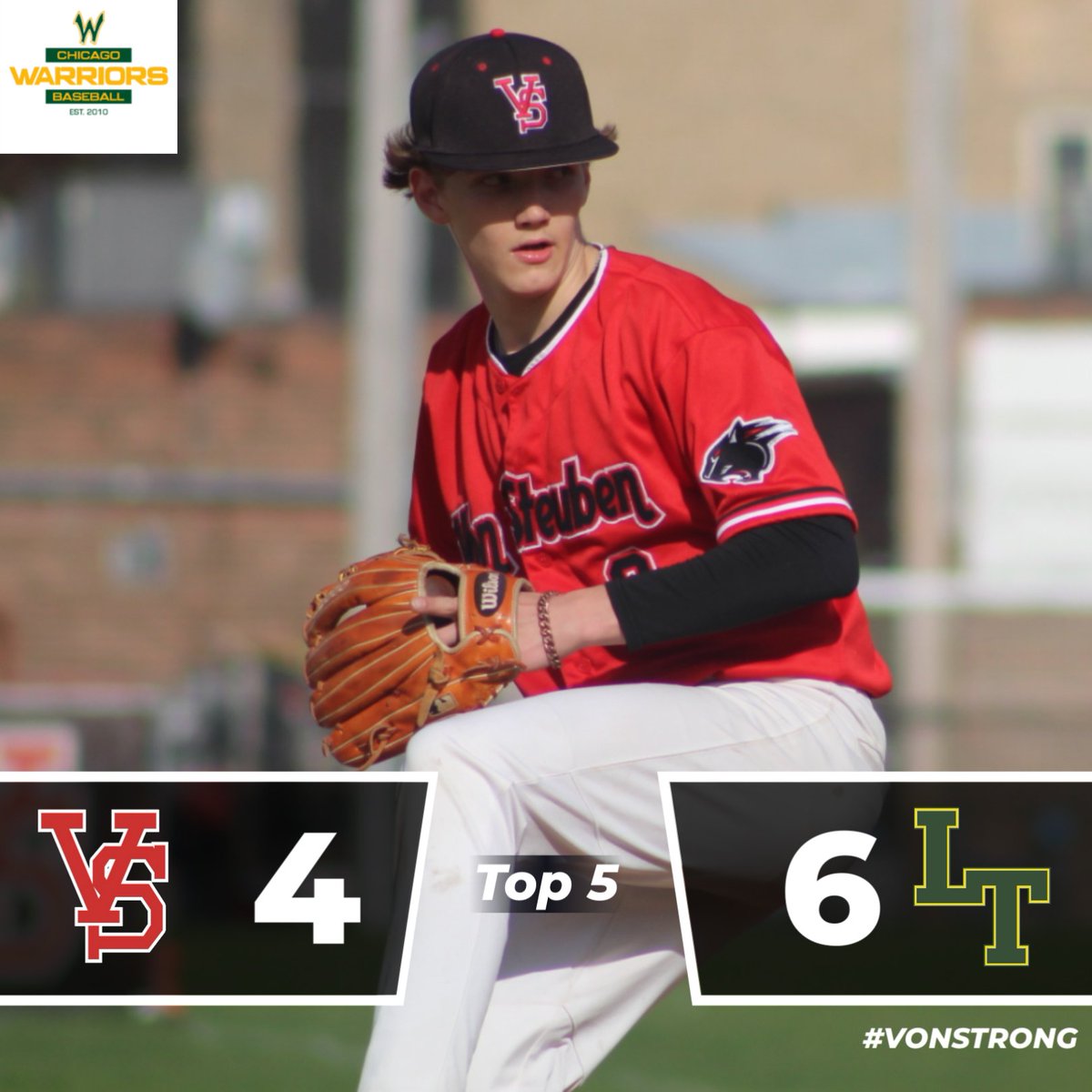 Von battling its way back in this one after giving up 6 runs in the first.