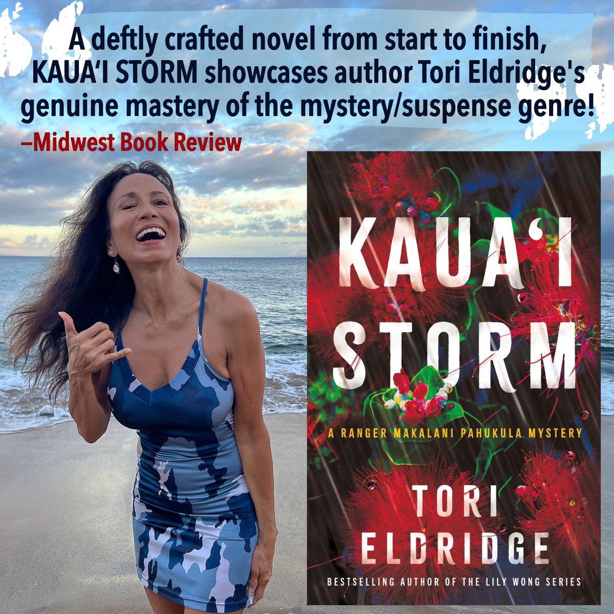 Tori Eldridge - KAUA‘I STORM coming 5/20/25! (@torieldridge) on Twitter photo Overwhelmed by the wonderful responses for KAUA‘I STORM! 🥰 Let me show you #Hawaii as you've never experienced it before. 🤙🏾🌴❤️
👉🏾 amzn.to/3DY7Arz
Available in #paperback #ebook #audiobook, narrated by me!
#newbooks #bookrelease #kauai #AAPIHeritageMonth <a href="/AmazonPub/">Amazon Publishing</a> Overwhelmed by the wonderful responses for KAUA‘I STORM! 🥰 Let me show you #Hawaii as you've never experienced it before. 🤙🏾🌴❤️
👉🏾 amzn.to/3DY7Arz
Available in #paperback #ebook #audiobook, narrated by me!
#newbooks #bookrelease #kauai #AAPIHeritageMonth <a href="/AmazonPub/">Amazon Publishing</a>