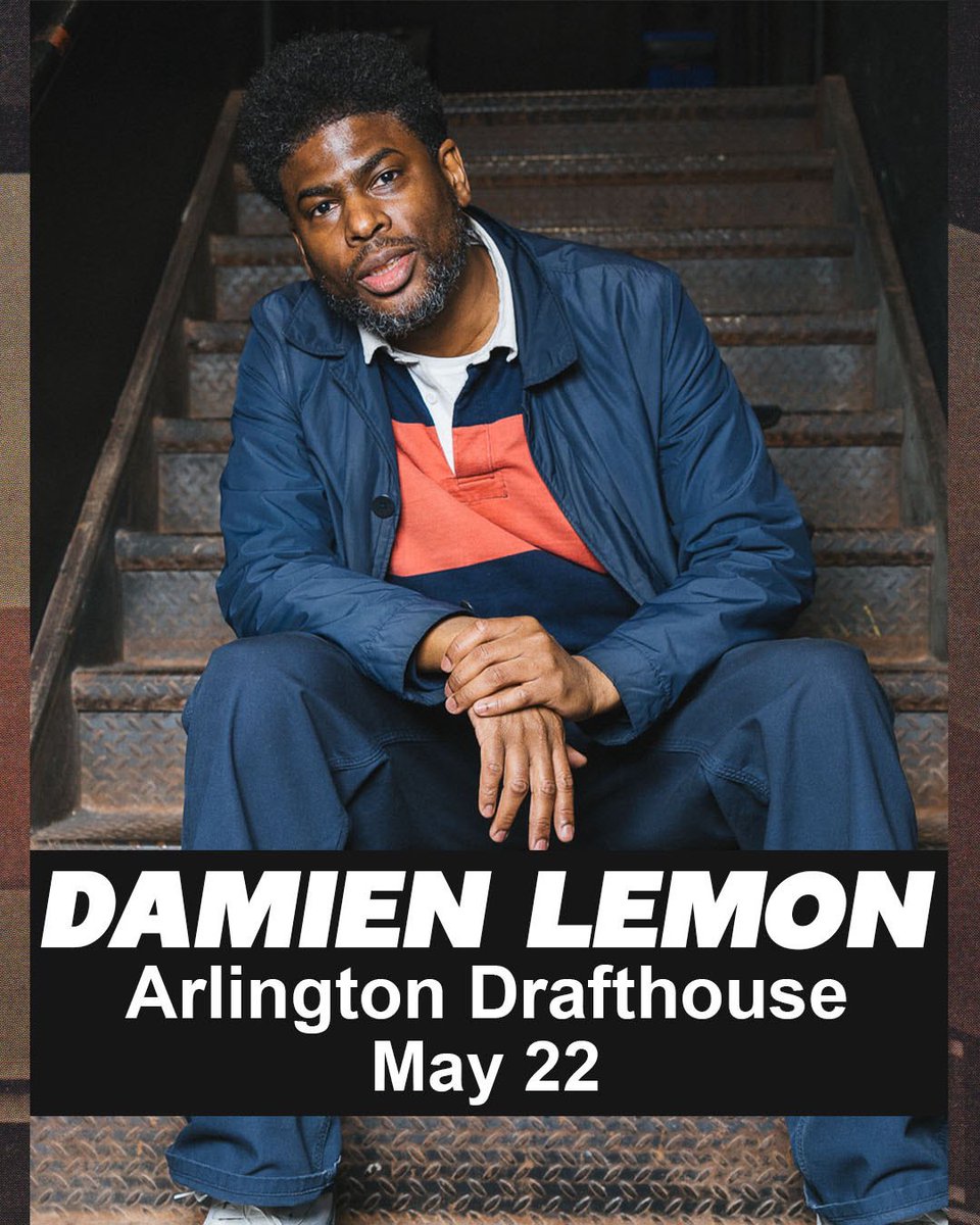 Damien Lemon (@dlemoncomedy) on Twitter photo Arlington, Virginia!! I’ll be performing LIVE at <a href="/cinemadraft/">Arlington Drafthouse</a> next Thursday, May 22.
Tickets: bit.ly/42auqoi Arlington, Virginia!! I’ll be performing LIVE at <a href="/cinemadraft/">Arlington Drafthouse</a> next Thursday, May 22.
Tickets: bit.ly/42auqoi