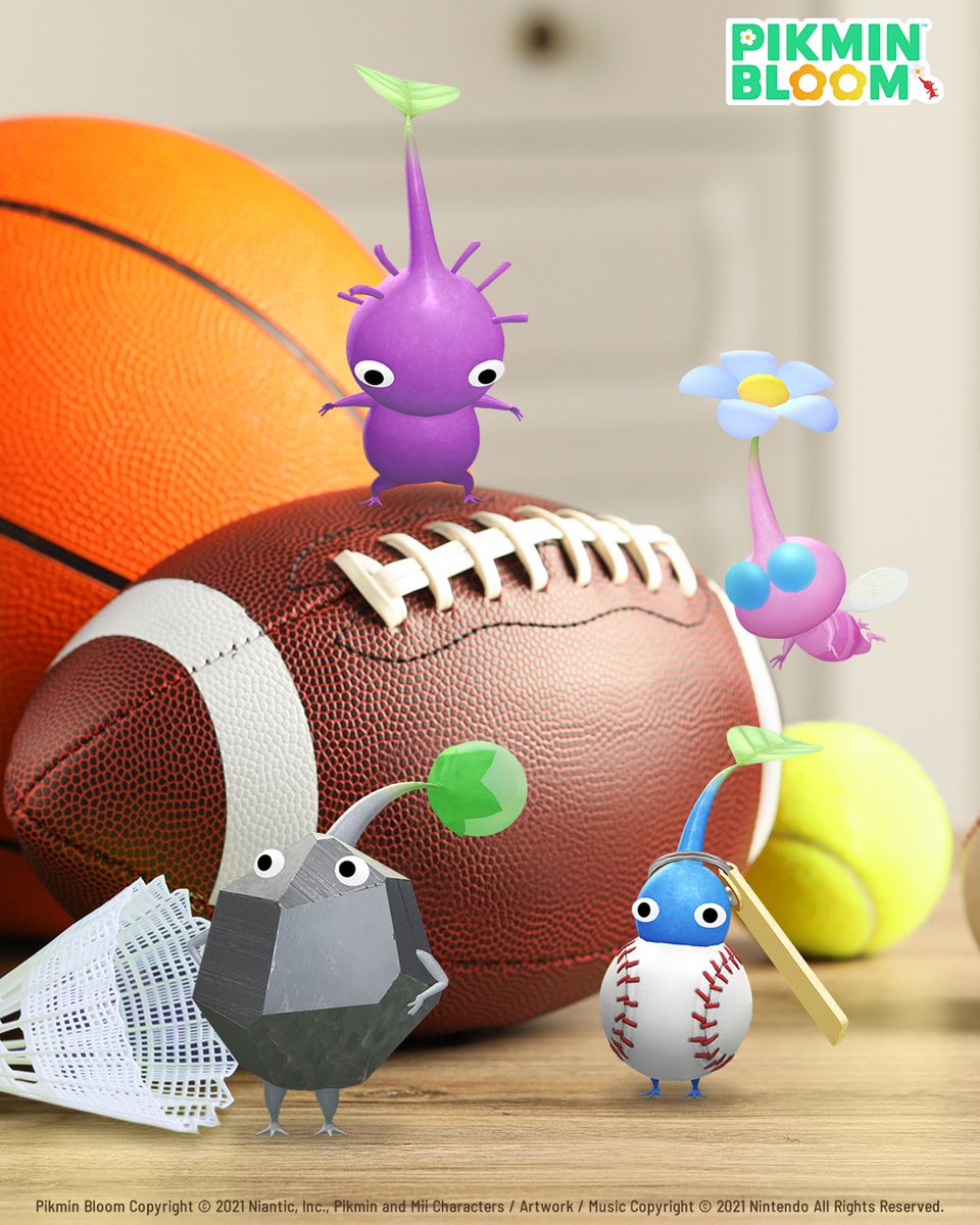 *＼📢추가 등장！／*
‘스타디움 열쇠고리' 데코피크민⚽️

오늘부터 보라, 하양, 날개, 바위 4종의
신규 ‘스타디움 열쇠고리' 데코피크민을
만날 수 있습니다🏈✨️

모종을 발견한 스타디움의 이름이
열쇠고리에 새겨집니다🎶

스타디움에 관련된 토막 지식은 ‘블로그’에서✅
pikminbloom.com/news/may25-sta…