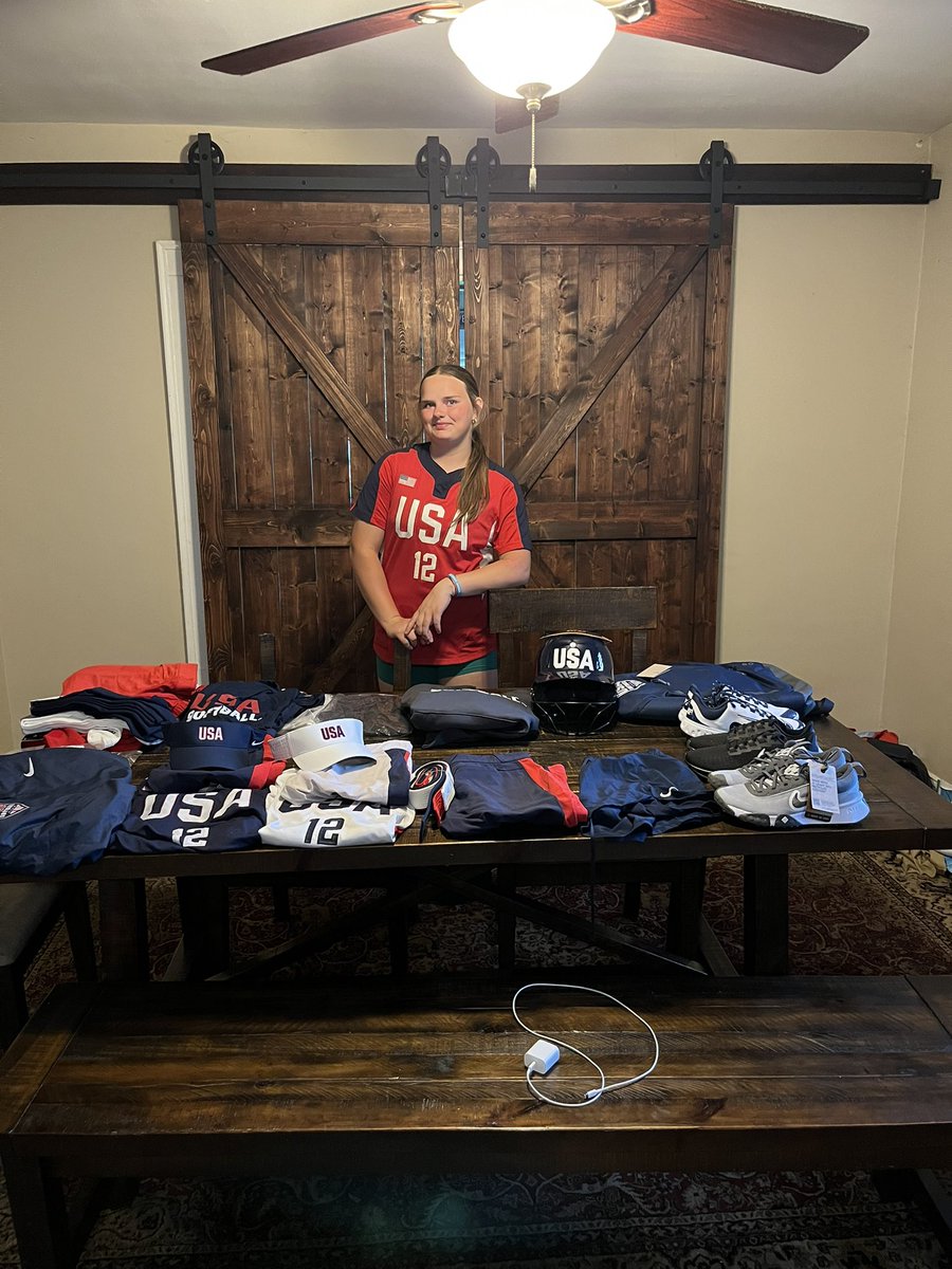 Lucy Reis 2029 (@lucyreis0411) on Twitter photo Super excited and blessed to represent Team USA in the World Championships this summer in Italy. There are not enough words to express my gratitude and how special it is to wear USA across my chest.
<a href="/USASoftball/">USA Softball</a> <a href="/USASoftballWNT/">USA Softball Women's National Team 🇺🇸</a> Super excited and blessed to represent Team USA in the World Championships this summer in Italy. There are not enough words to express my gratitude and how special it is to wear USA across my chest.
<a href="/USASoftball/">USA Softball</a> <a href="/USASoftballWNT/">USA Softball Women's National Team 🇺🇸</a>