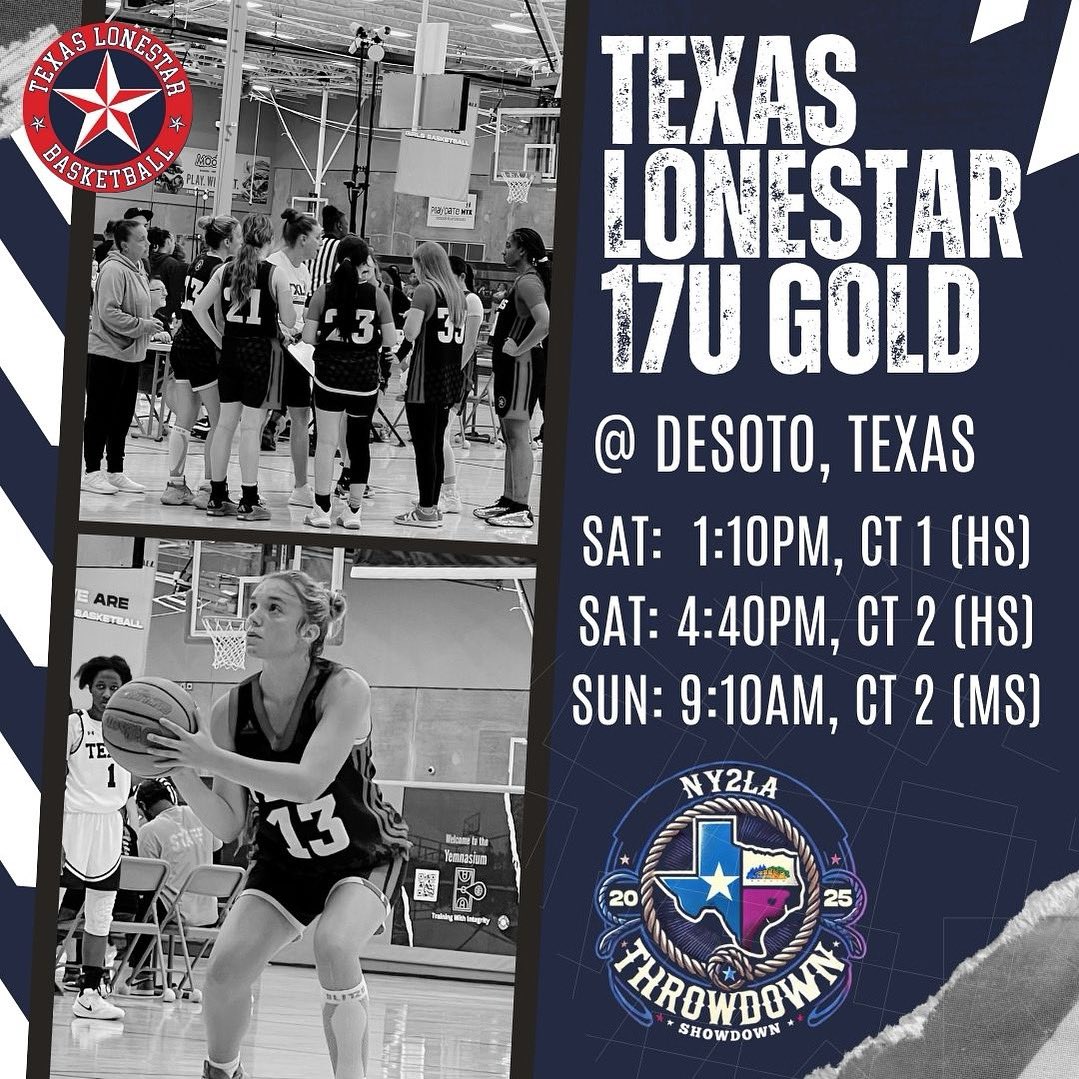 NY2LA Throwdown: Texas LoneStar 17U GOLD Schedule