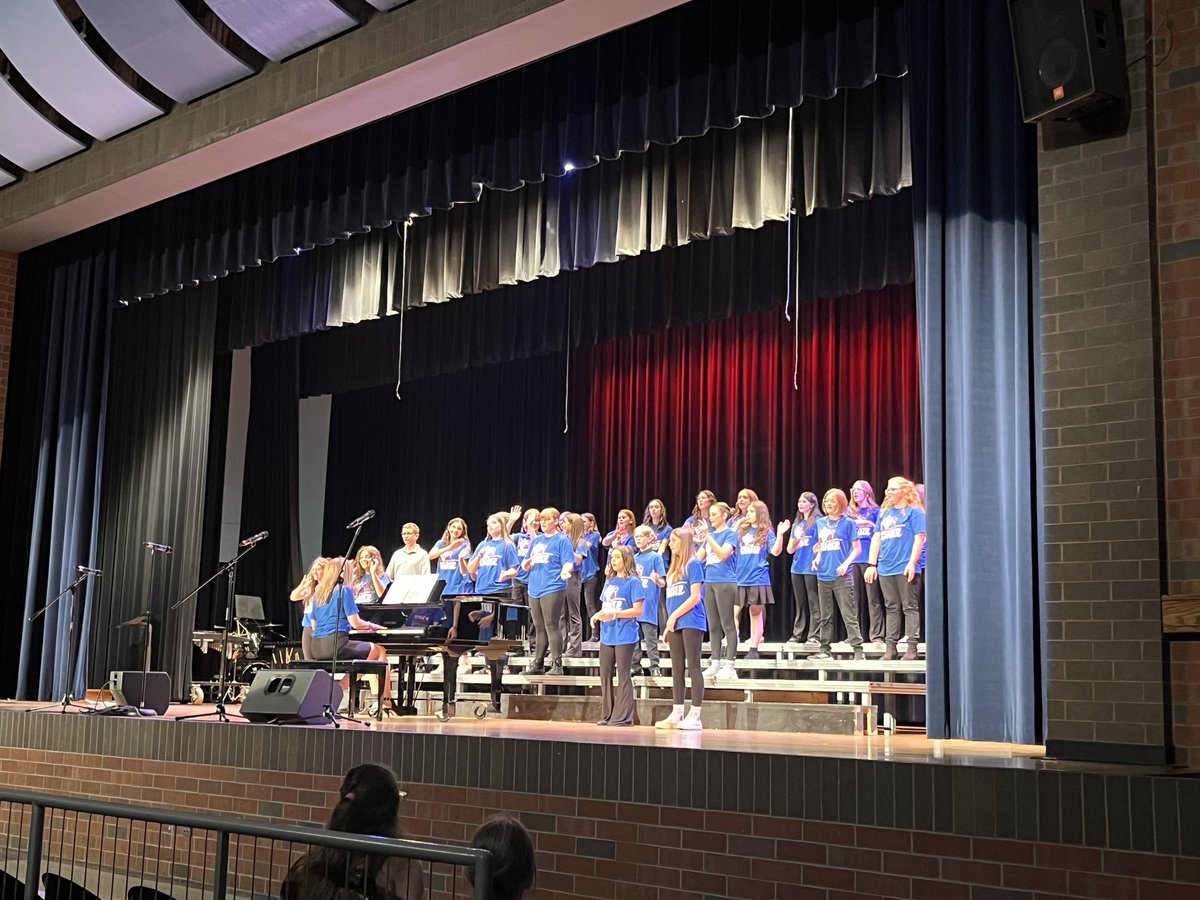 Wonderful job by CMS students at their spring concert tonight!