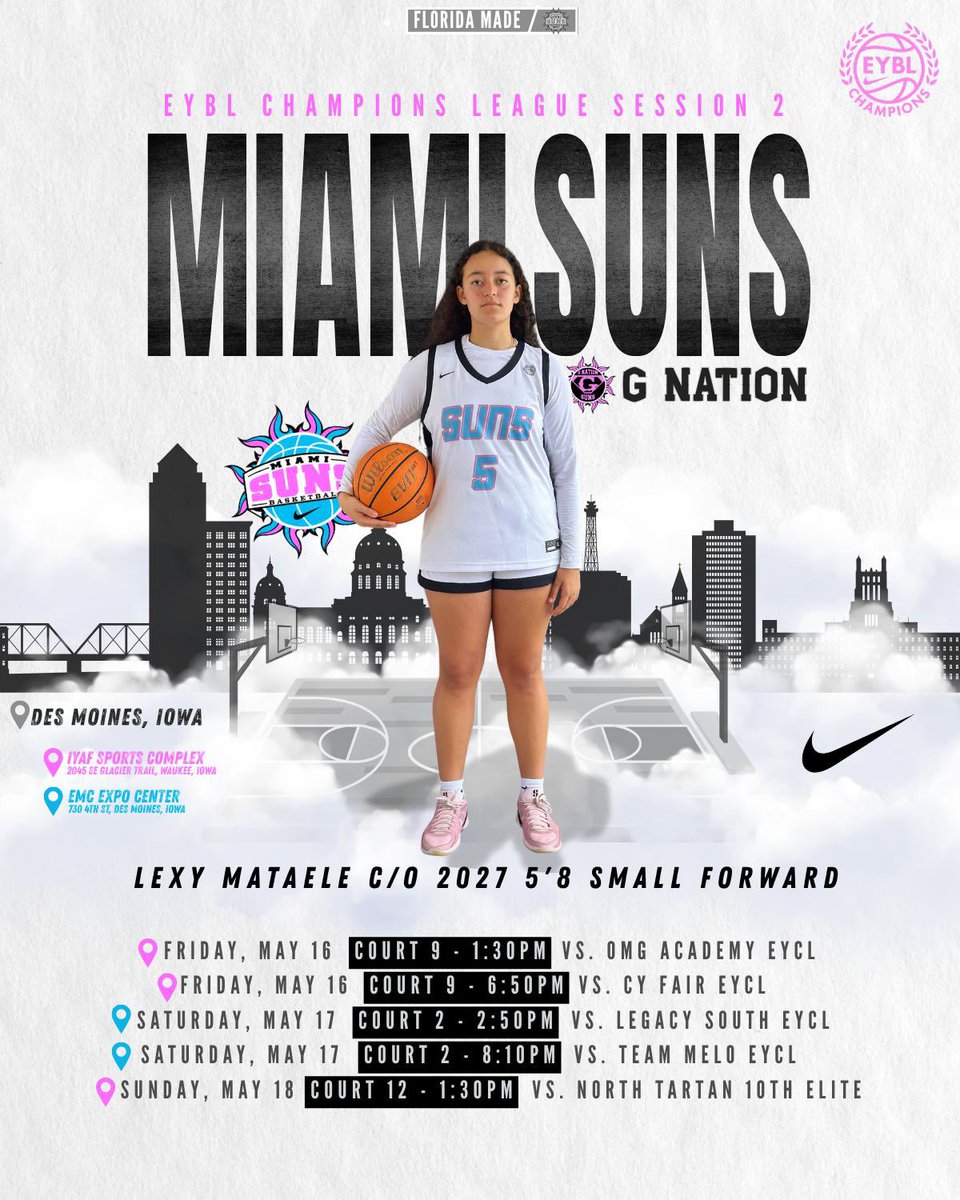Big weekend for <a href="/nikegirlseycl/">Nike Girls EYBL Champions League</a>  in Iowa