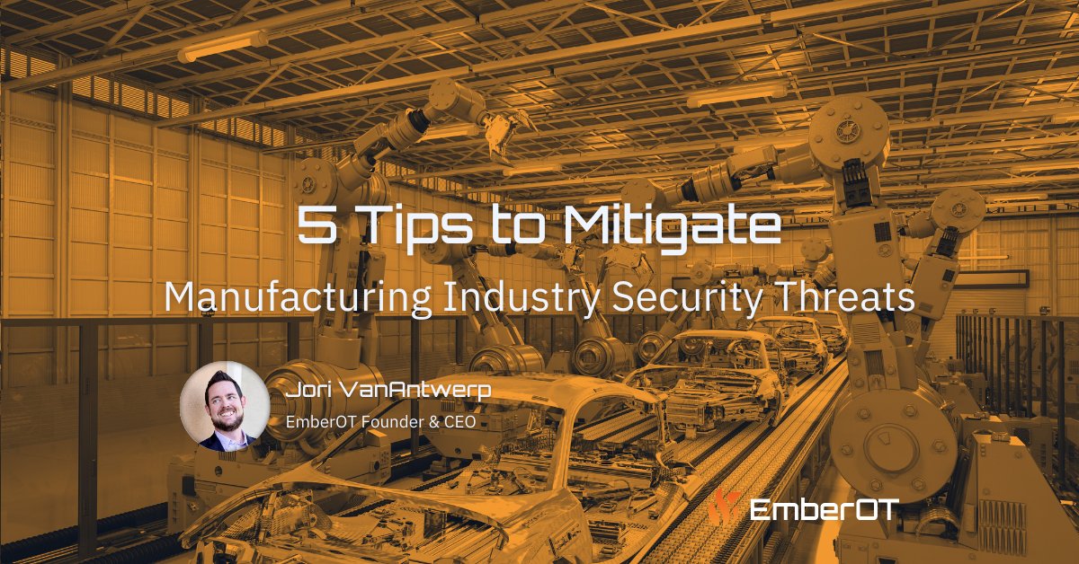 Ember_OT (@ember_ot) on Twitter photo Cyber threats in manufacturing? Don’t panic. Don’t buy into the FUD.
<a href="/CSecDaemon/">Jori VanAntwerp</a> shares 5 tips to protect ICS in manufacturing, from segmentation & SCADA checklists to uncovering shadow IT.
emberot.com/resources/blog…
#OTSecurity #ManufacturingSecurity #DefenseInDepth #ICSsecurity Cyber threats in manufacturing? Don’t panic. Don’t buy into the FUD.
<a href="/CSecDaemon/">Jori VanAntwerp</a> shares 5 tips to protect ICS in manufacturing, from segmentation & SCADA checklists to uncovering shadow IT.
emberot.com/resources/blog…
#OTSecurity #ManufacturingSecurity #DefenseInDepth #ICSsecurity