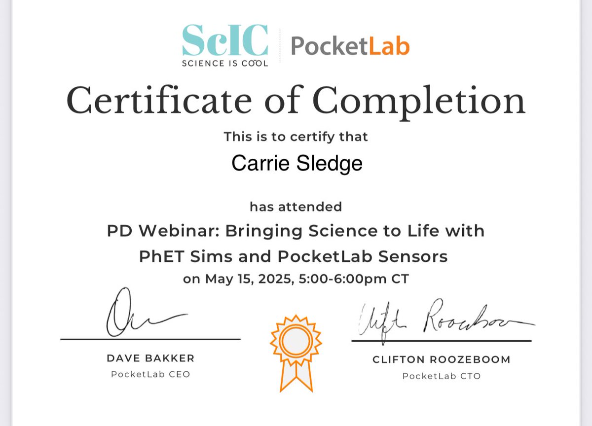 Just finished a great professional development and can’t wait to explore this summer <a href="/PhETsims/">PhET Sims</a> <a href="/greenexplorers/">Green Elementary</a>