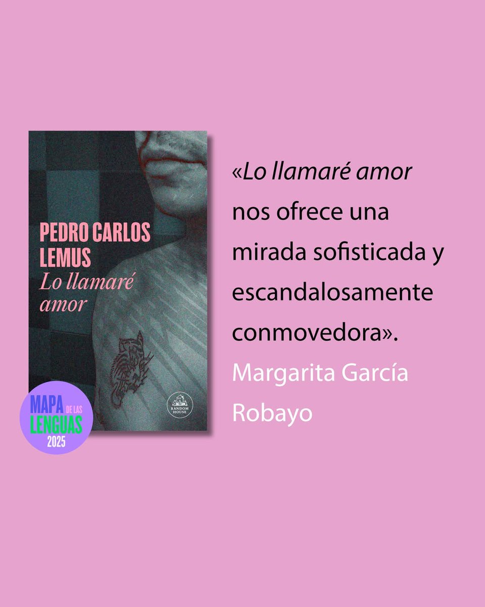 Langosta_Lit's tweet photo. 💔🌙 LO LLAMARÉ AMOR, de Pedro Carlos Lemus (@pedlemus), es una novela que se escribe desde la herida y la ternura.⁣ Un joven intenta superar una ruptura mientras desentierra su infancia. 

#MapadelasLenguas #EstásEnElMapa
⁣
Encuéntralo aquí 👉: https://t.co/gCcROIPF9Z https://t.co/6CR1fpPMnH