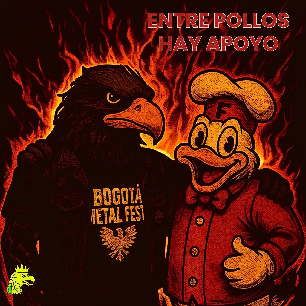 !Y sí!, no soy un pollo 🐔 pero tengo plumas. Total apoyo a lo original, siempre resistiendo ante los imitadores. Nos vemos en @stryper 🔥🦅

<a href="/frisbylohace/">Frisby S.A.</a> 💪#FrisbyLoHace #EstamosConUstedes #FrisbydeColombia 🇨🇴