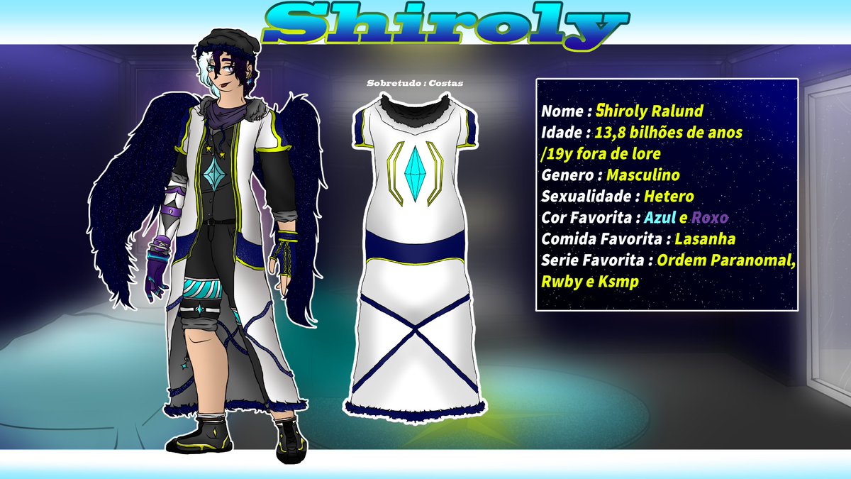 Shiroundly's tweet photo. Olá,Me Chamo Shiroly Ralund,Um Anjo Cósmico,Protetor da Árvore Multiversal

Finalmente tenho uma tabela de referência para aqueles que quiserem fazer fanarts minhas(ou pra comissões)

Tag's:
Geral: #Shiroly
Lives: #Shirolylive
Arts: #Shirolyart
Memes: #Shirolymemes https://t.co/WCXvKTimbQ
