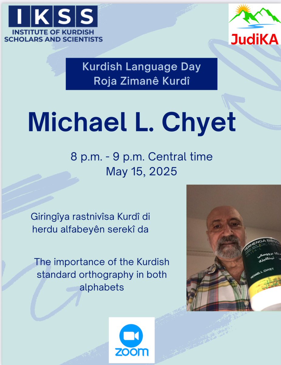 Roja zimanê Kurdî pîroz be 🎉 
#KurdsInAmerica #RojaZimaneKurdiPirozBe