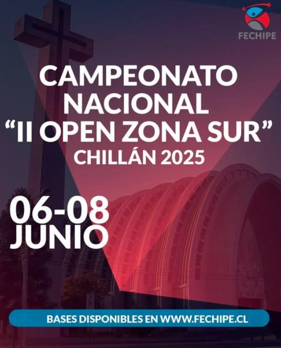 fechipe_chile's tweet photo. 🏋🏽II Open Zona Sur -Chillán 🏋🏻‍♀️🏋🏽

La Federación Chilena de Levantamiento de pesas tiene el agrado de invitarlos al Campeonato Nacional “II Open Zona Sur” a realizarse en Chillán. 

 Bases e inscripción se encuentran disponibles en nuestro sitio web: 💻 https://t.co/DaFnV4xbPM https://t.co/7vA8HlwDWV